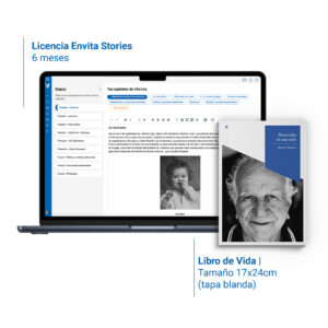 Libro de vida (tapa blanda) + Licencia Envita Stories (6 meses)